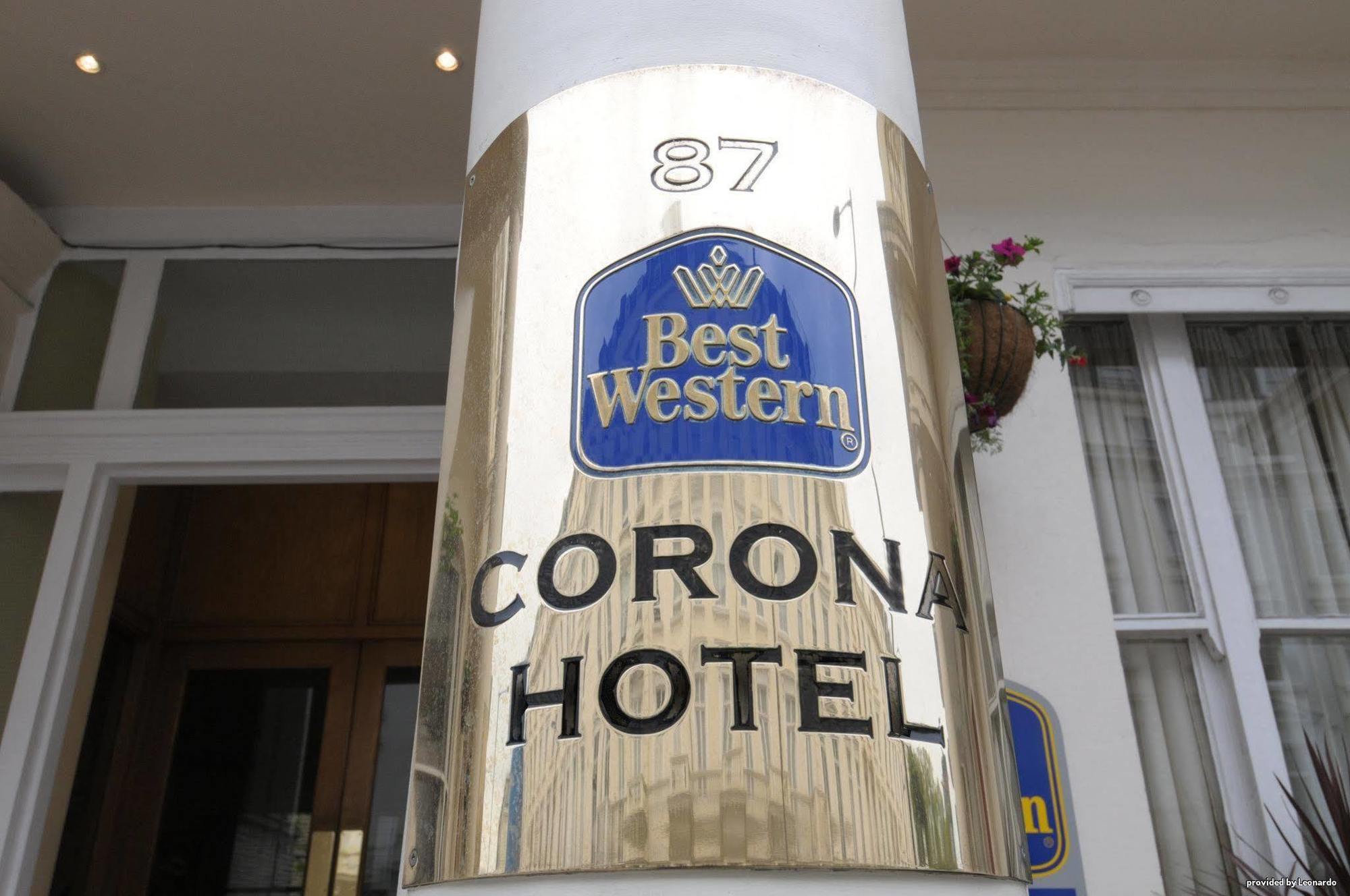 Best Western Corona Hotel Лондон Экстерьер фото